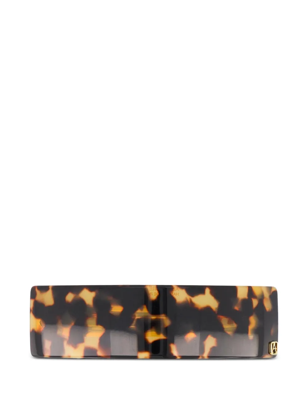 Alexandre de Paris Tuilerie Que Cheval tortoiseshell barrette - Marrone