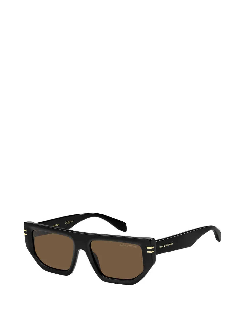 Marc Jacobs Eyewear Zonnebril met geometrisch montuur Zwart