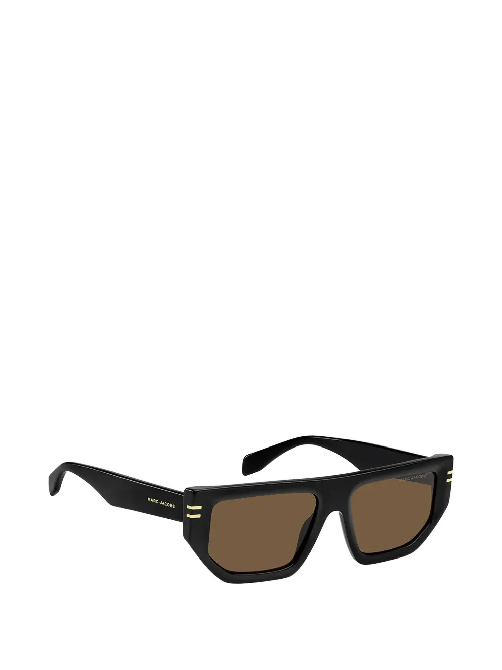 Marc Jacobs Eyewear Zonnebril met geometrisch montuur Zwart