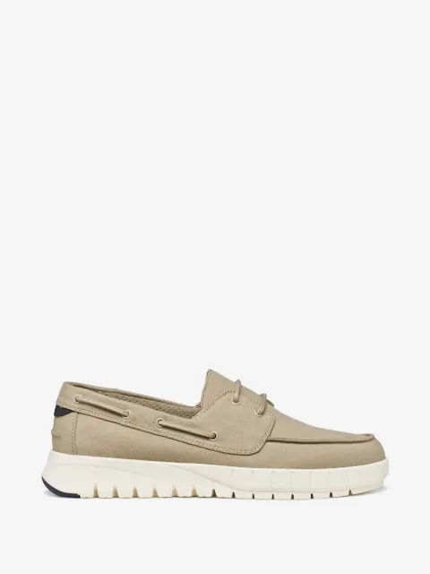 Geox Flextride lace fastening boat shoes