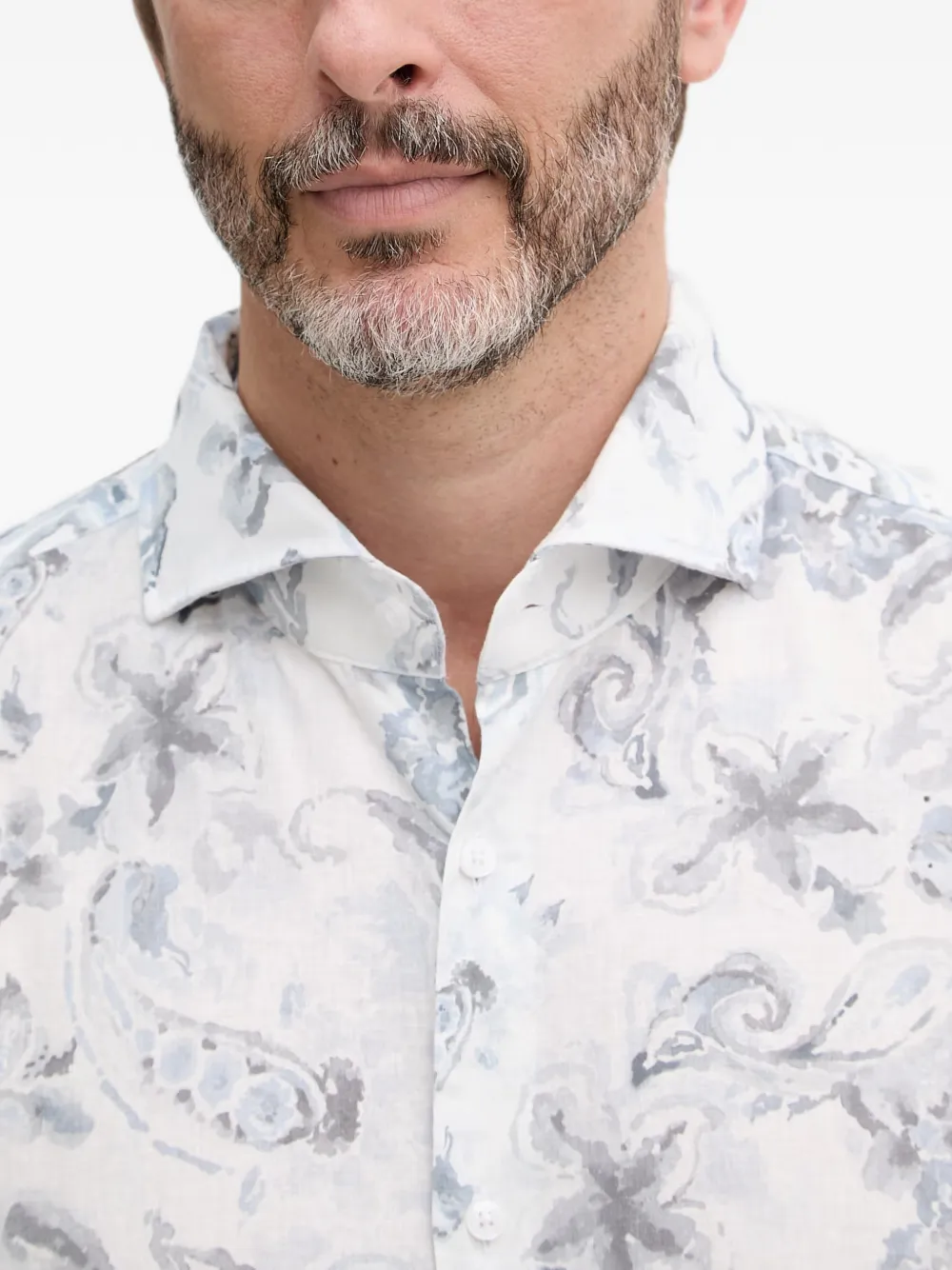 Joop! Pai overhemd met paisley-print Blauw