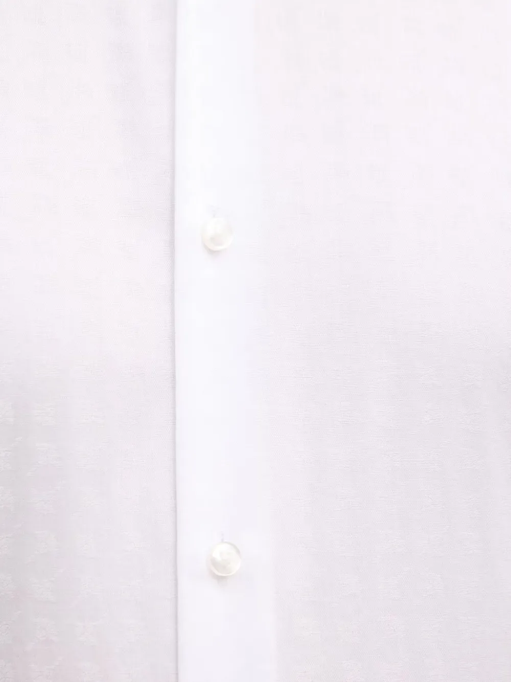 Joop! Cornflower Pierce overhemd met logo-patroon en lange mouwen Wit