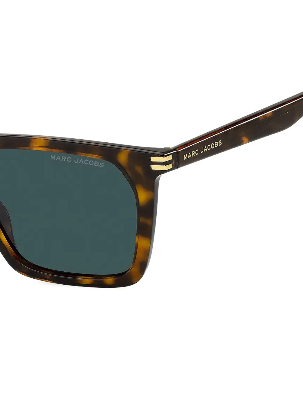 Marc Jacobs Eyewear 908 S zonnebril met vierkant montuur Bruin