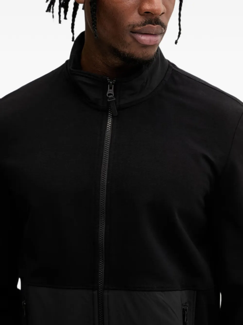 GUESS USA Sweater met vlakken Zwart