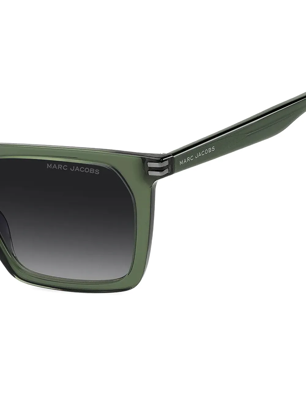 Marc Jacobs Eyewear Zonnebril met rechthoekig montuur Groen