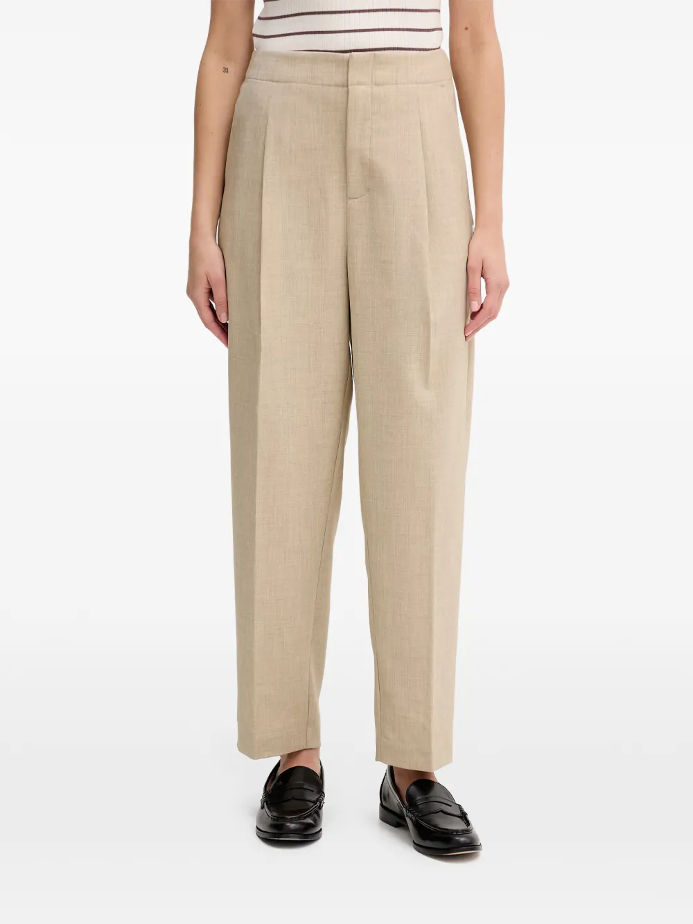 Mos Mosh MMLeysa Flair pleated tailored trousers