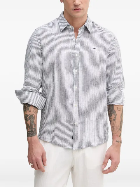 Michael Kors striped linen shirt