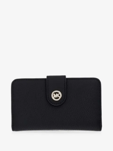 Michael Michael Kors Portafoglio in pelle zigrinata con logo