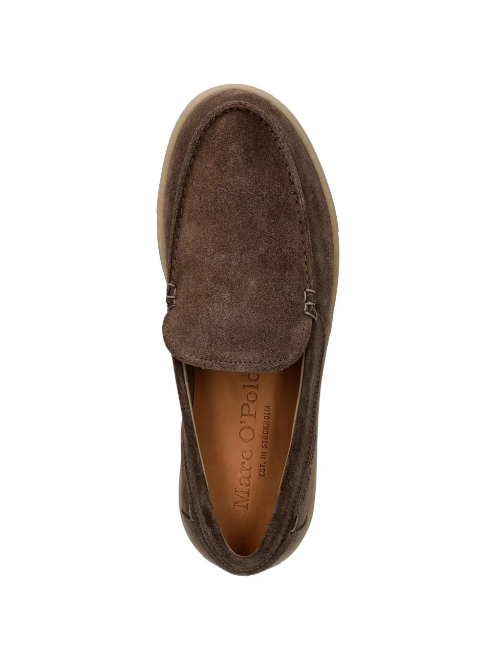 Marc O'Polo suede slip-on loafers Bruin