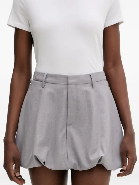 Isabelle Blanche bubble-hem mini skirt