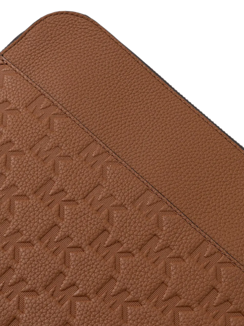 Michael Kors Leren toilettas Bruin