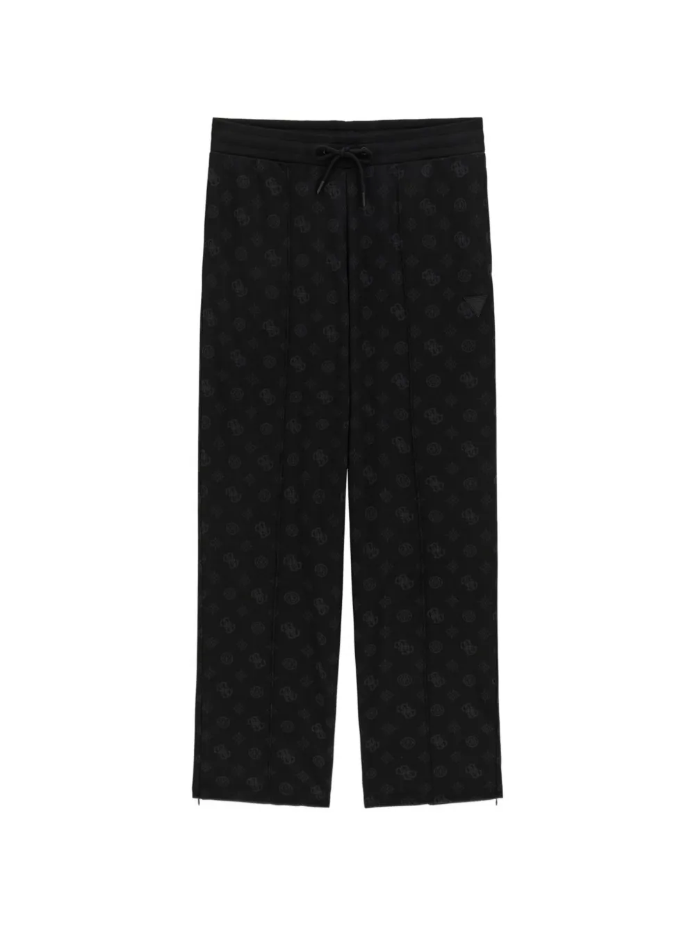 GUESS USA monogram-print track pants - Nero