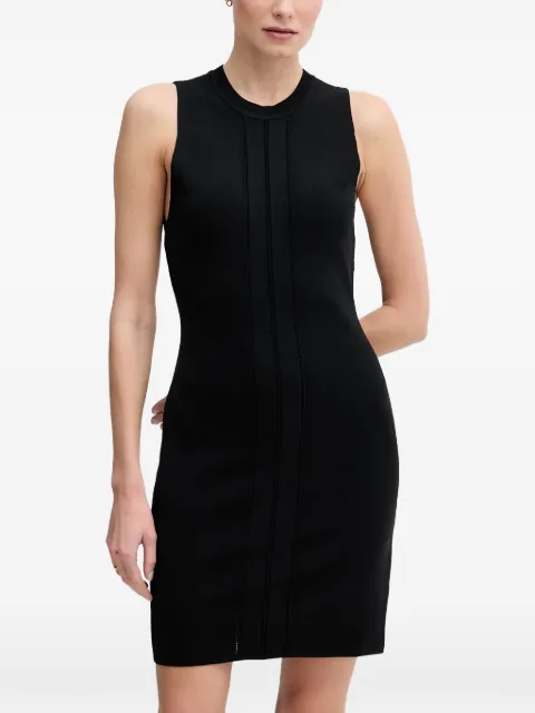 Gaudi ribbed-knit sleeveless mini dress