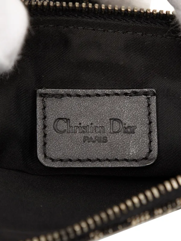 Christian Dior Pre-Owned 2001 Mini Diorissimo Canvas Saddle