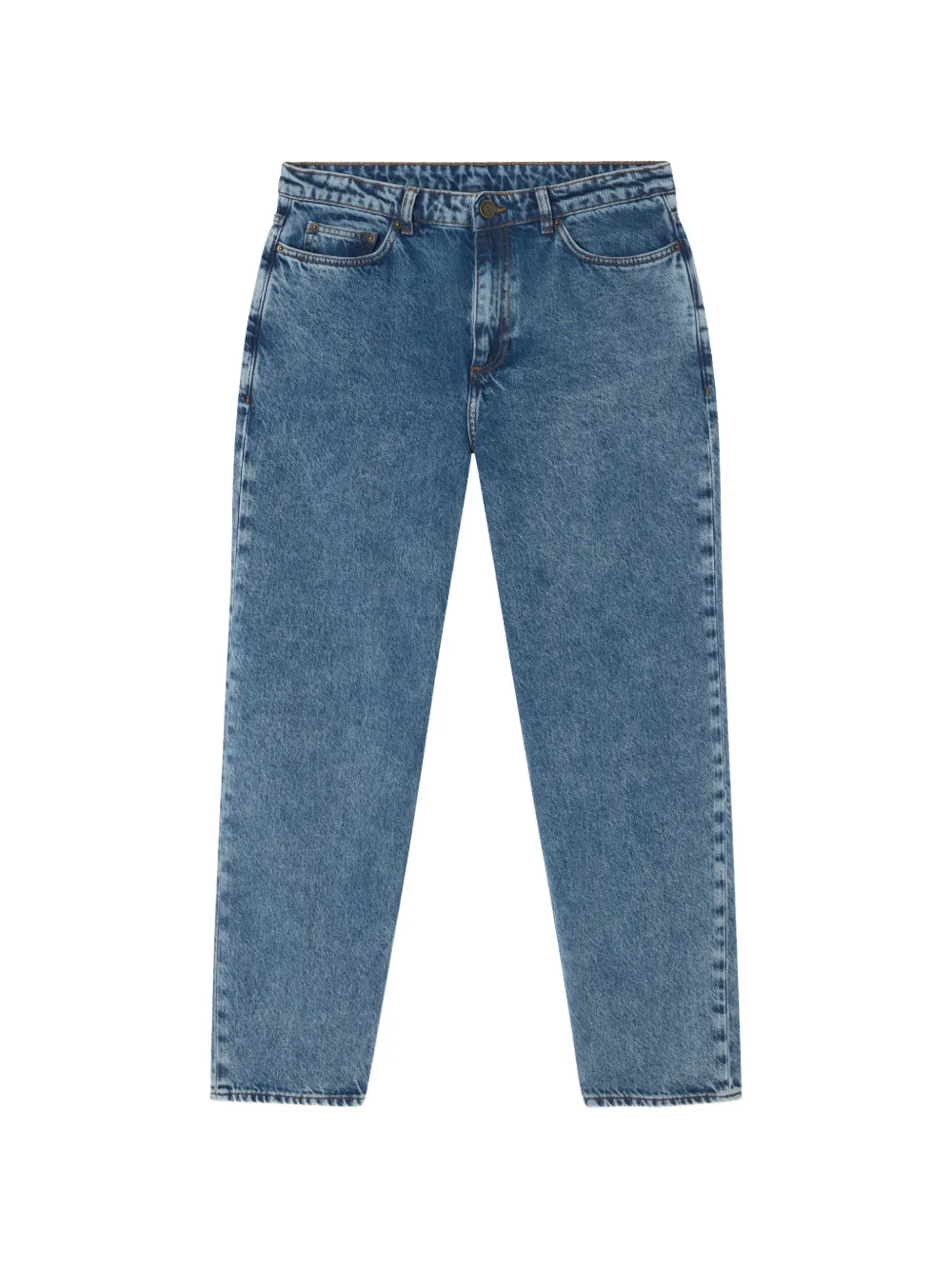 American Vintage Joybird straight-leg jeans - Blu