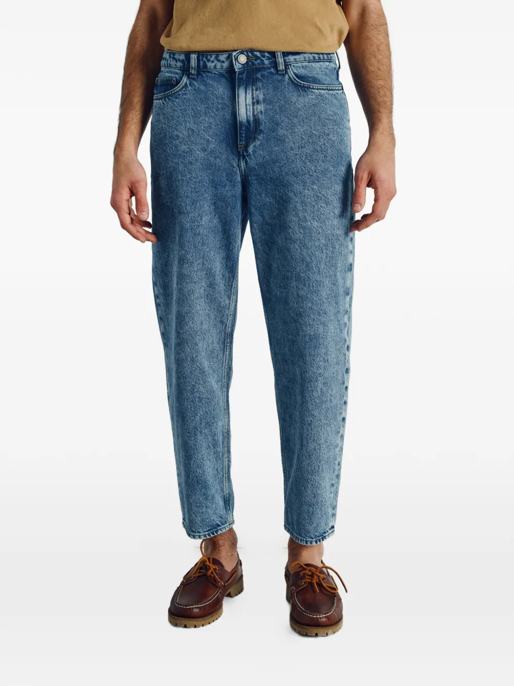 American Vintage Joybird straight jeans Blauw