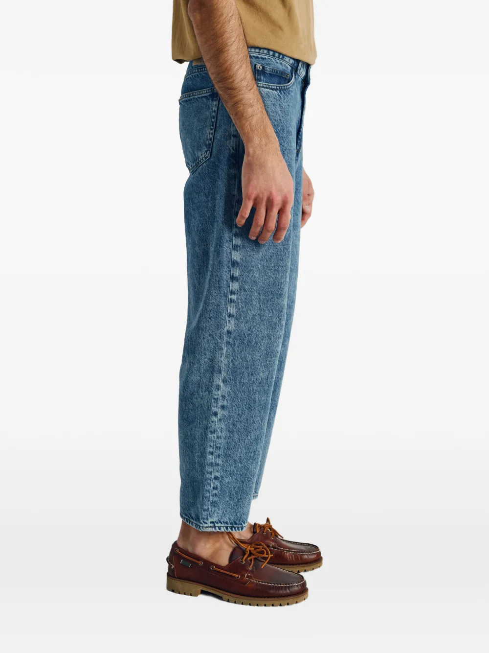 American Vintage Joybird straight jeans Blauw