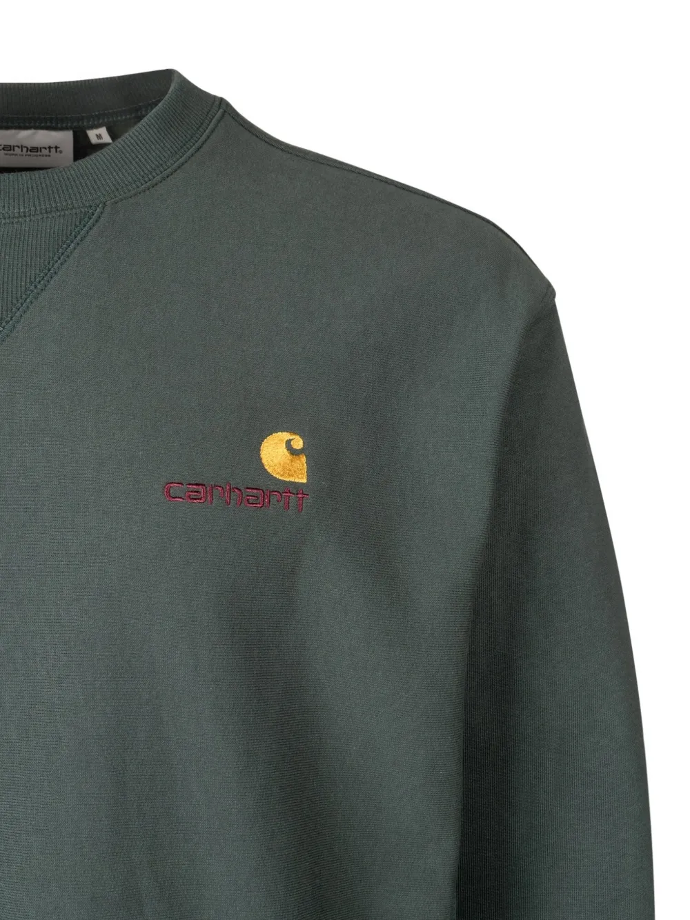 Carhartt WIP Sweater met print Groen