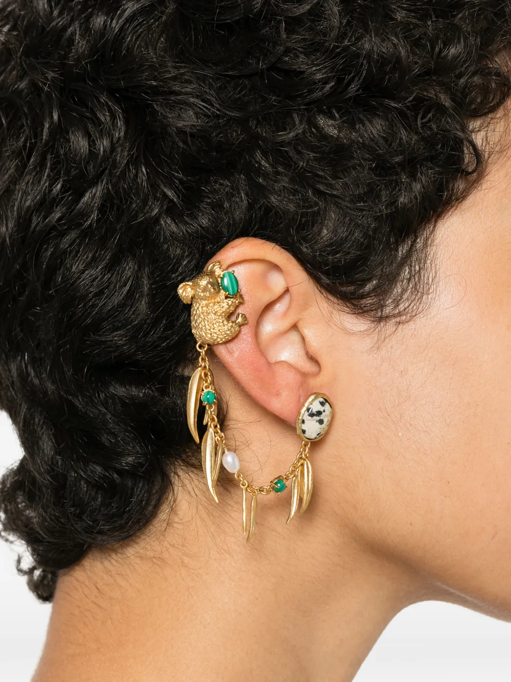  Zimmermann Pendiente Mira - Dorado 