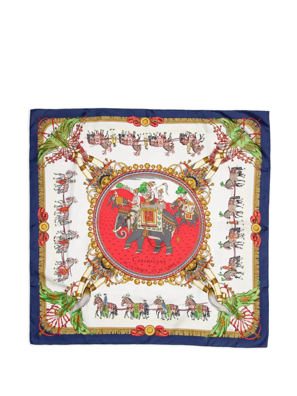 Hermès Pre-Owned Caparaçons scarf - Weiß