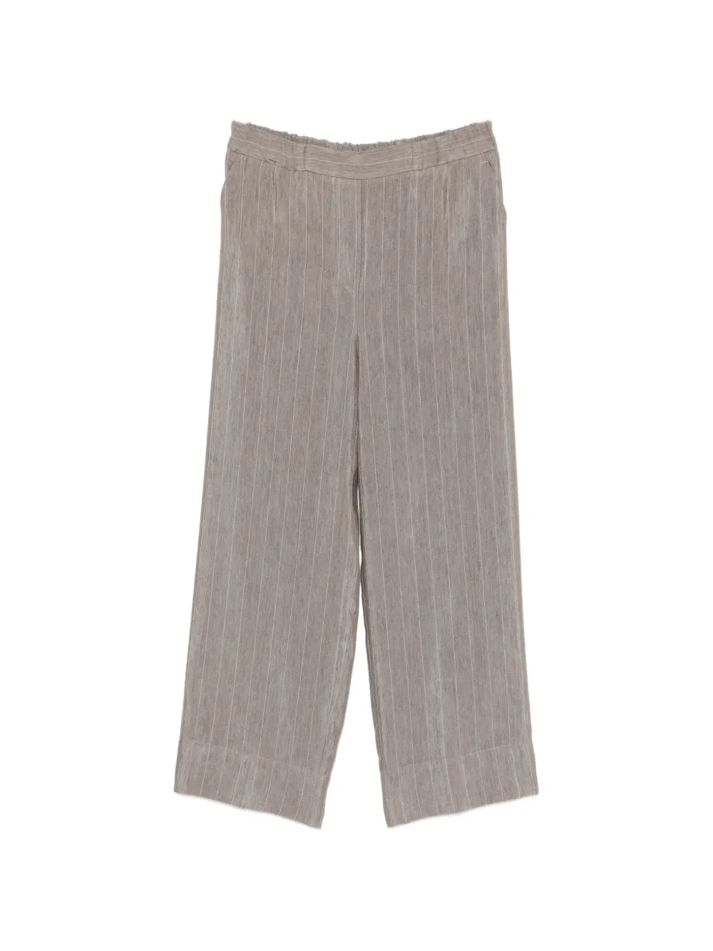 PANICALE pinstripe-pattern trousers - Grigio