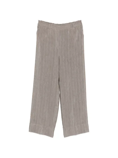 PANICALE pantalones con rayas diplomáticas estampadas