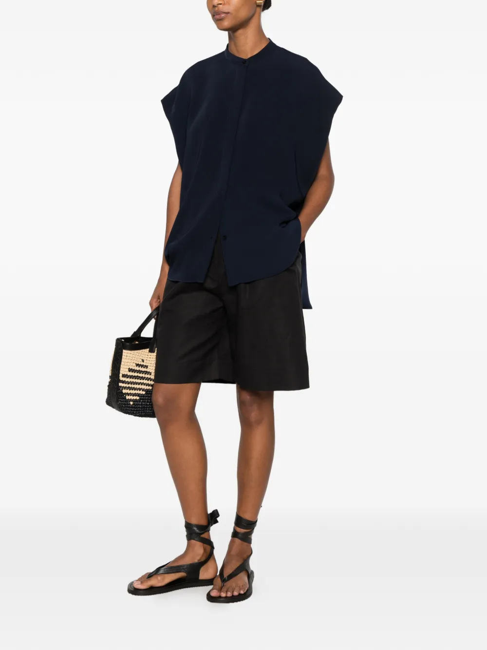  Herno Blusa Smanicata 