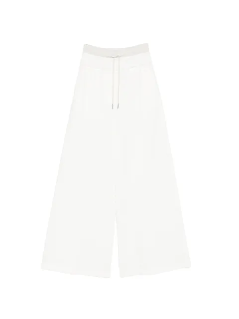 PANICALE pantalones anchos con cordones en la pretina
