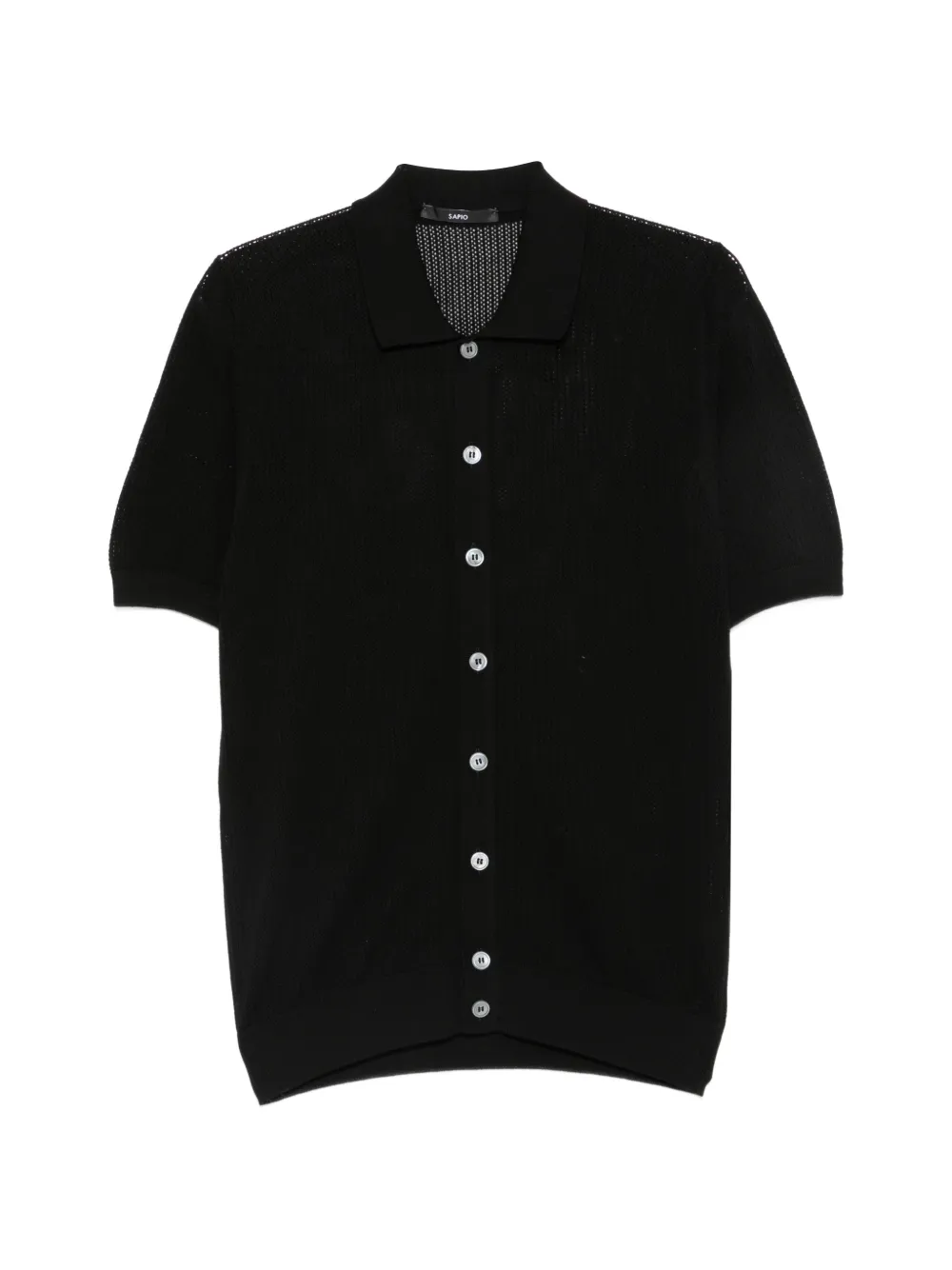 SAPIO short-sleeve shirt - Nero