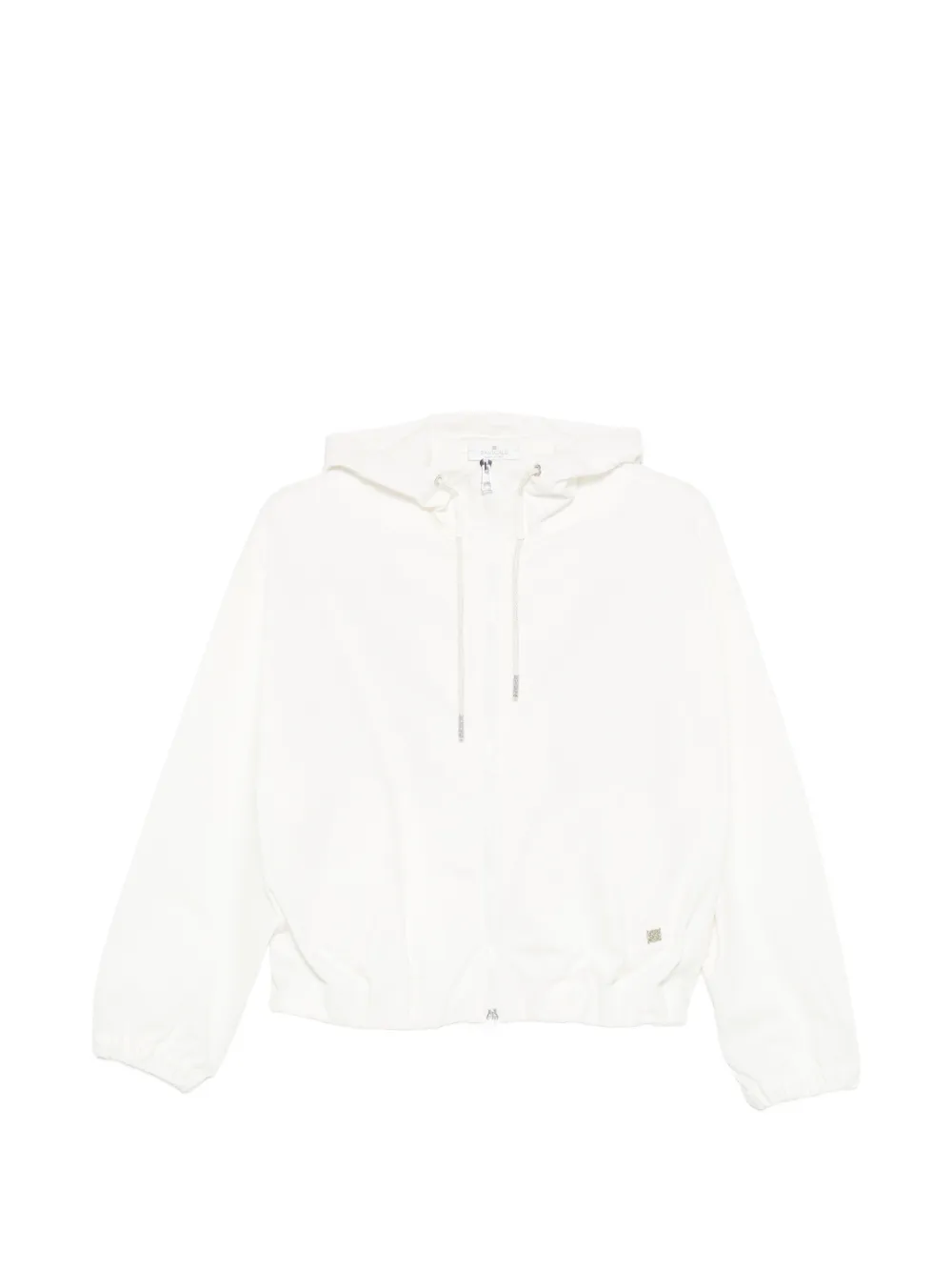 PANICALE drawstring hooded jacket - Bianco
