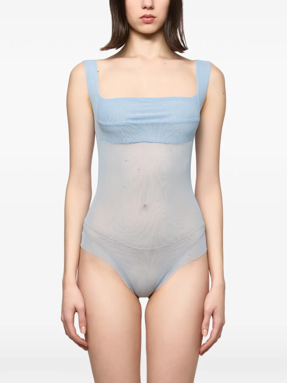 Atu Body Couture square-neck body - Blu