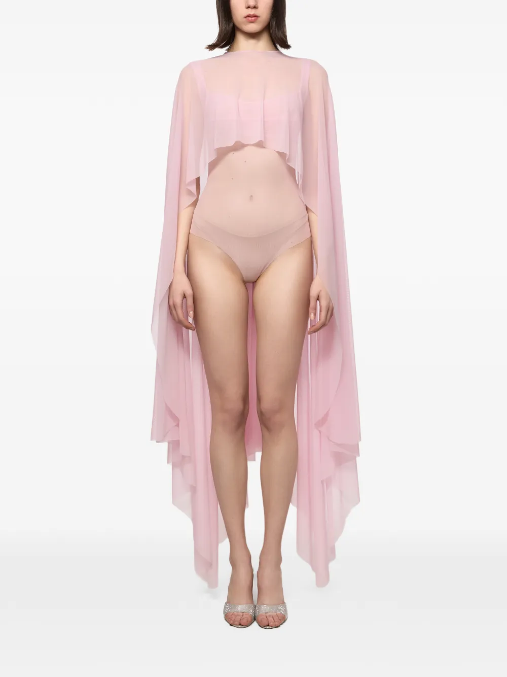 Atu Body Couture asymmetric-hem body - Rosa