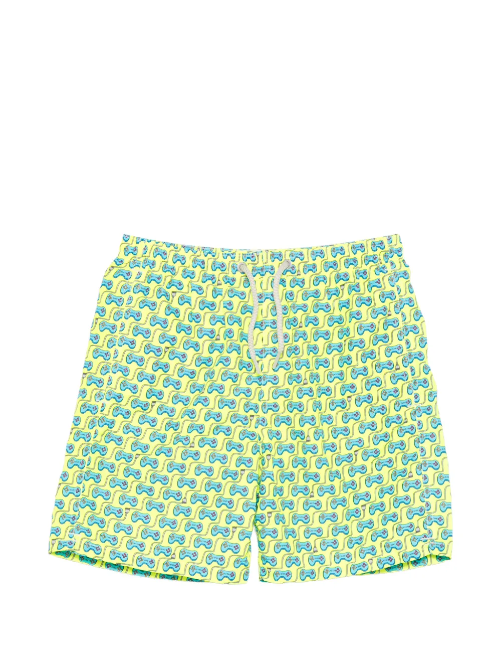 MC2 Saint Barth Kids Jean drawstring swim shorts - Giallo