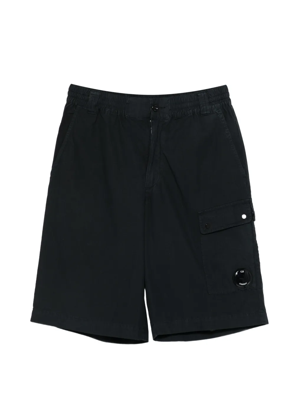 C.P. Company Kids Lens-detail cargo shorts - Blu
