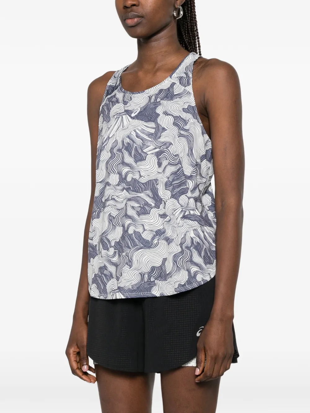 ASICS Fujitrail tanktop Beige
