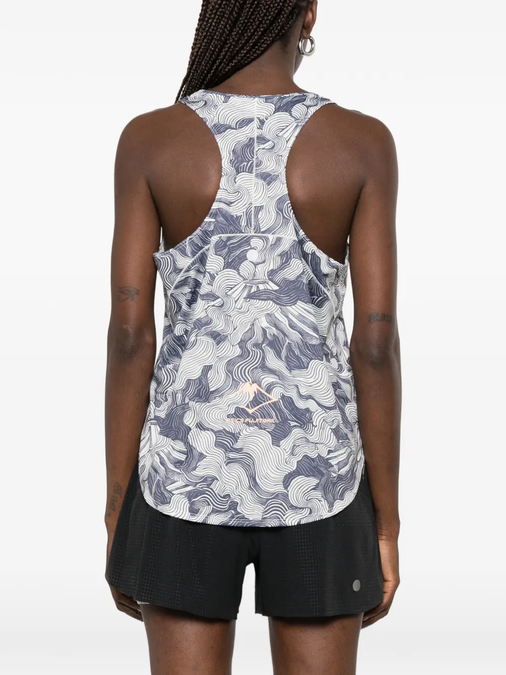 ASICS Fujitrail tanktop Beige
