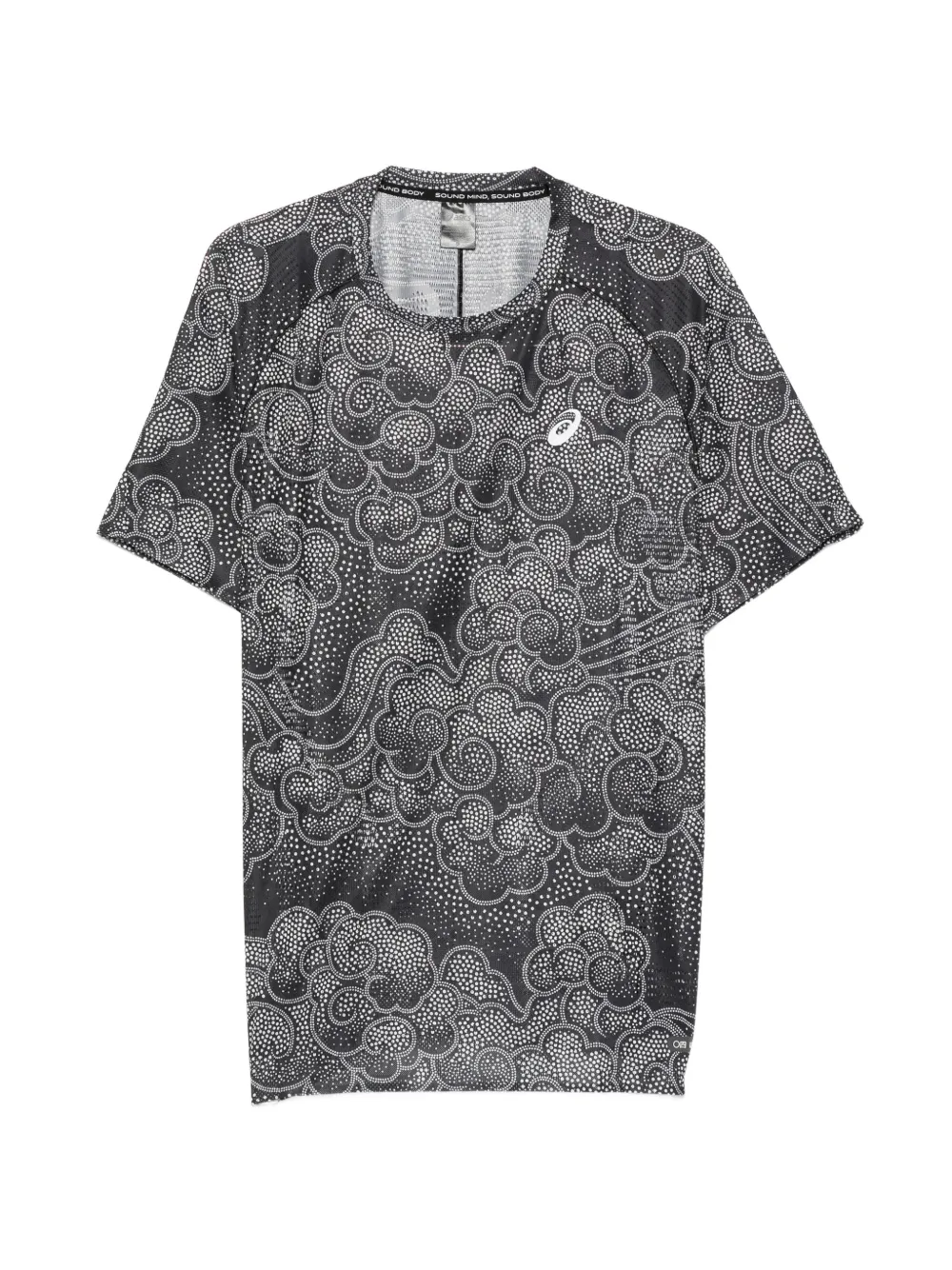 ASICS graphic-print T-shirt - Nero