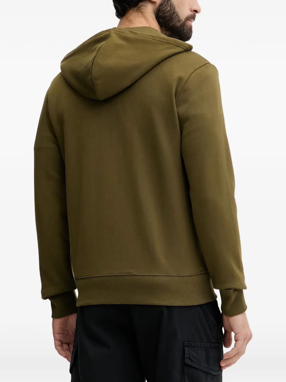 Napapijri Balis zip-up drawstring hoodie Groen