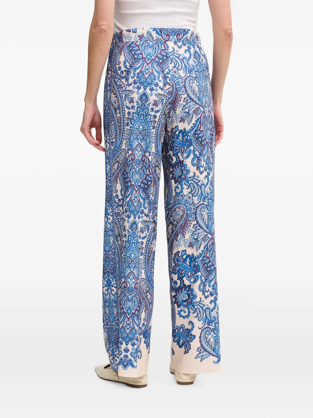 OUI Broek met trekkoord Blauw