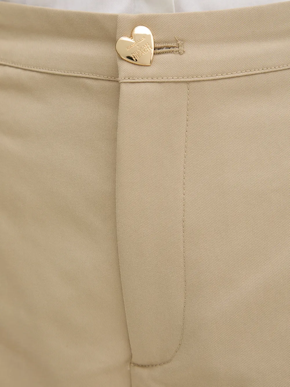Silvian Heach Straight broek Beige