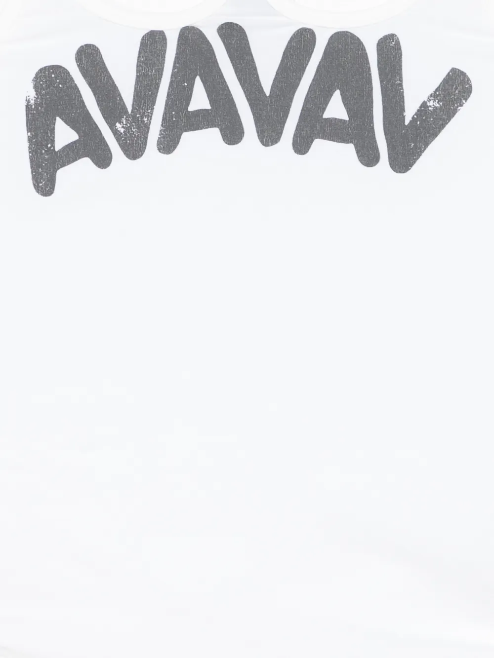  Avavav Top Tova Con Logo Estampado - Blanco 