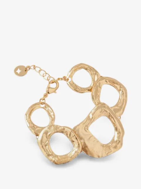 Sessùn Maxie hammered-effect link bracelet