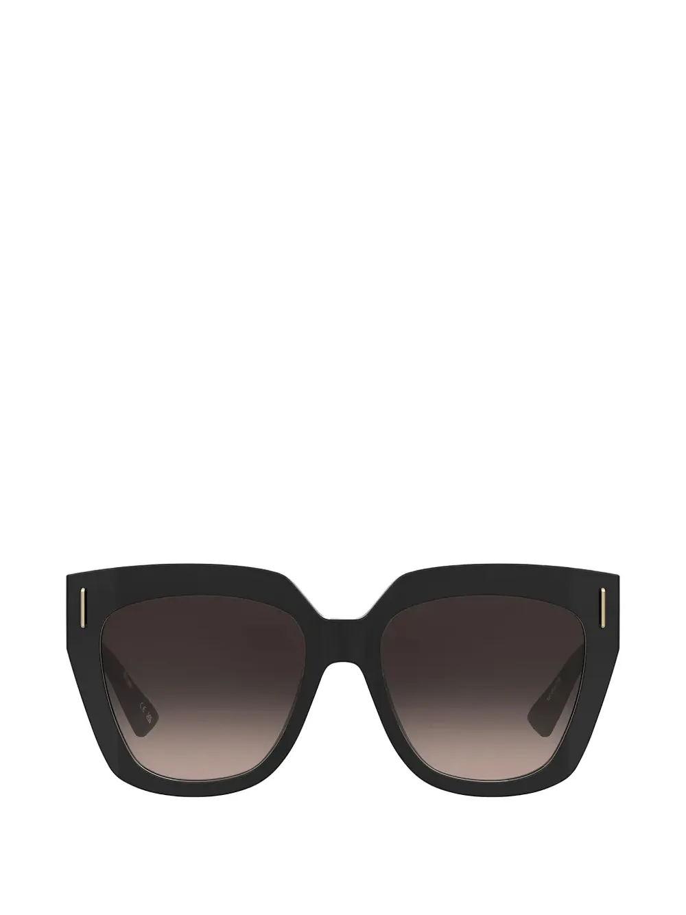 Moschino geometric-frame sunglasses - Nero