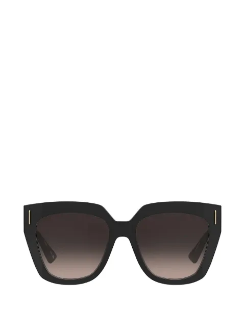 Moschino lentes de sol con armazón geométrica