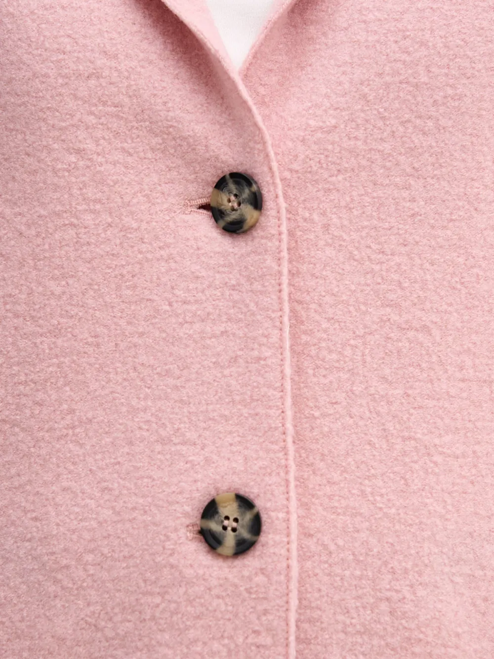 OUI Mayson jas met enkele rij knopen Roze