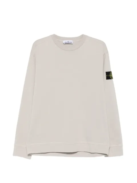 Stone Island logo-patch sweater
