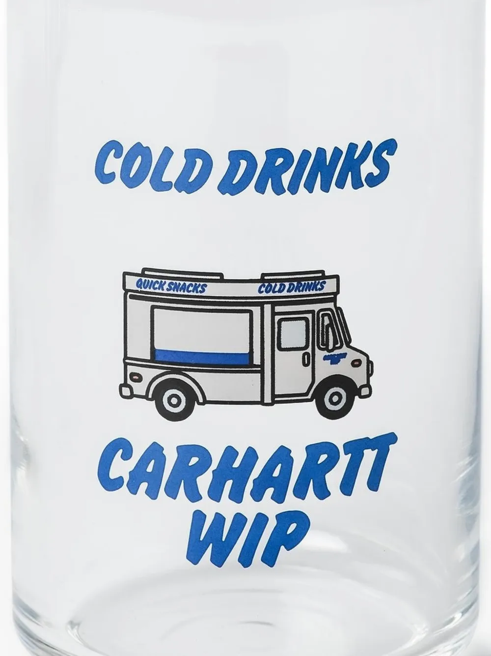 Carhartt WIP grafische print glas Wit