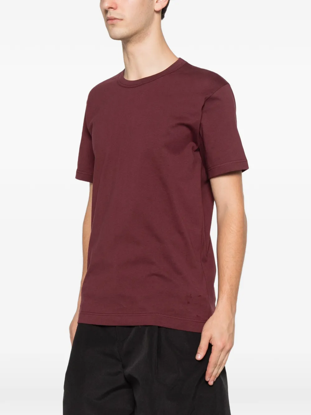 Comme Des Garçons Shirt T-shirt met ronde hals Rood