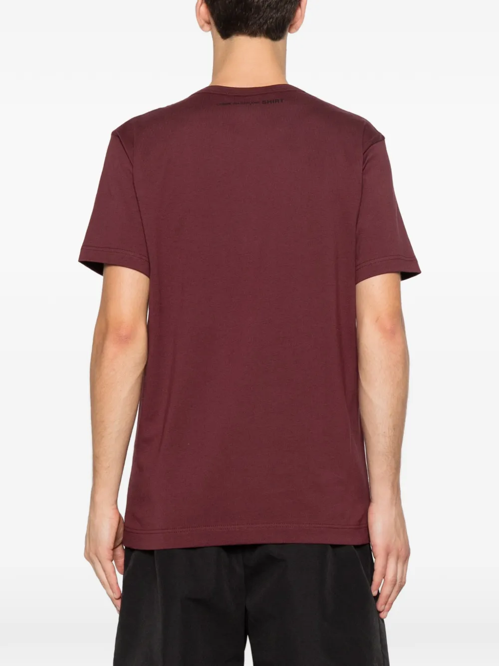 Comme Des Garçons Shirt T-shirt met ronde hals Rood