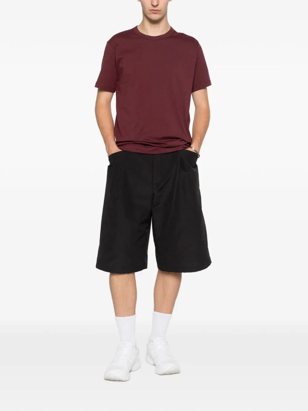 Comme Des Garçons Shirt T-shirt met ronde hals Rood